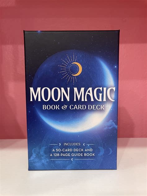 Moon magic book and card decm